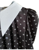 Mercoledì Addams - Vestito carnevale per bambini, 9-10 anni
