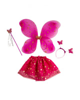 Set farfalla fucsia bimba