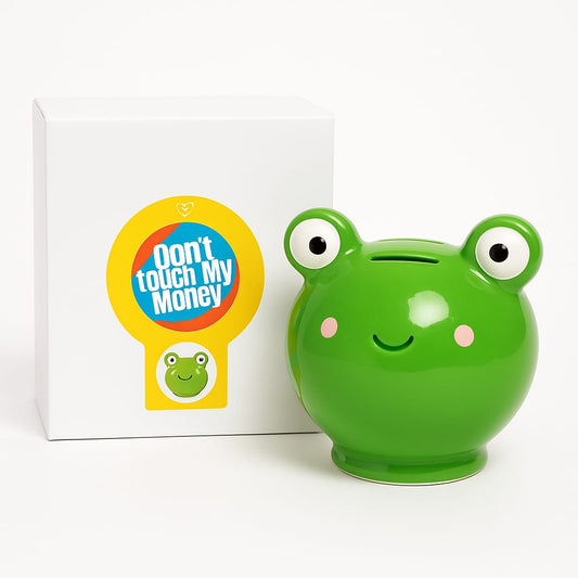 🔵Salvadanaio rana verde