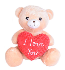 BERRY ORSO C/CUORE Peluche 90cm