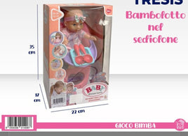 Bambolotto con seggiolone