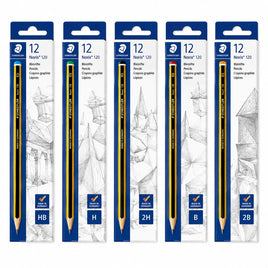 Matite STAEDTLER Noris 120 – HB, H, 2H, B e 2BMatite