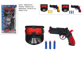 Blister polizia con maschera