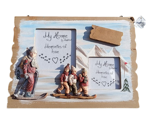 Cornice portafoto in legno