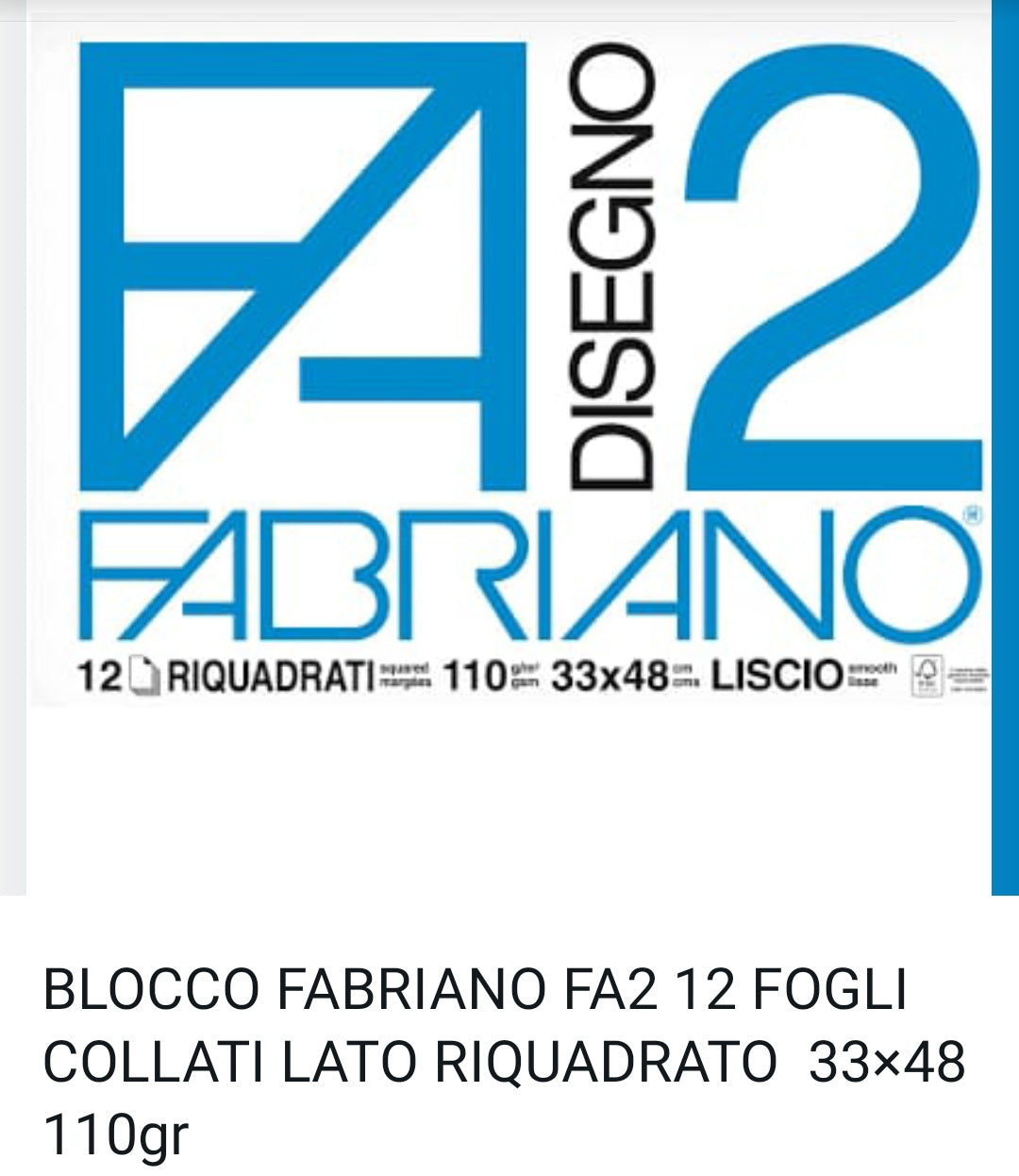 Album Fabriano 20 fogli FA2