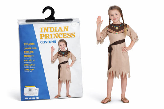 Costume indiana Principessa Bambina