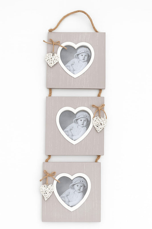 🔵Cornice foto tripla