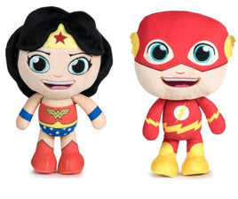 DC COMICS Peluche 22cm (Wonder Woman/Flash) -2ass