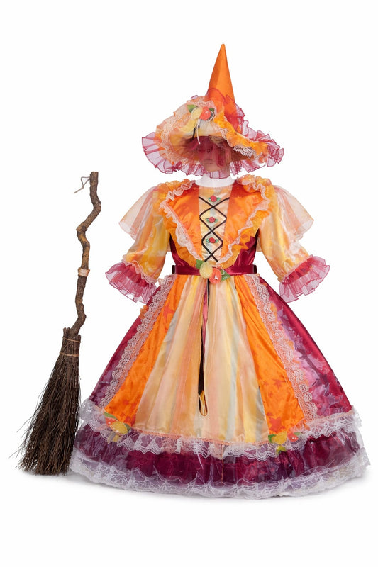 Costume Regina delle Streghe Bambina 5/7 Anni 99 cm