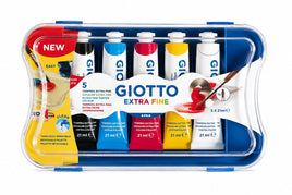 Giotto Extra Fine – Tempera 5 Colori da 21 ml