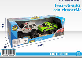Fuoristrada con rimorchio