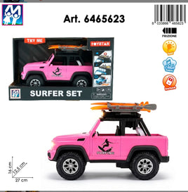 Jeep rosa luci e suoni