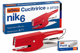 Cucitrice a pinza manuale NikOffice NIK6