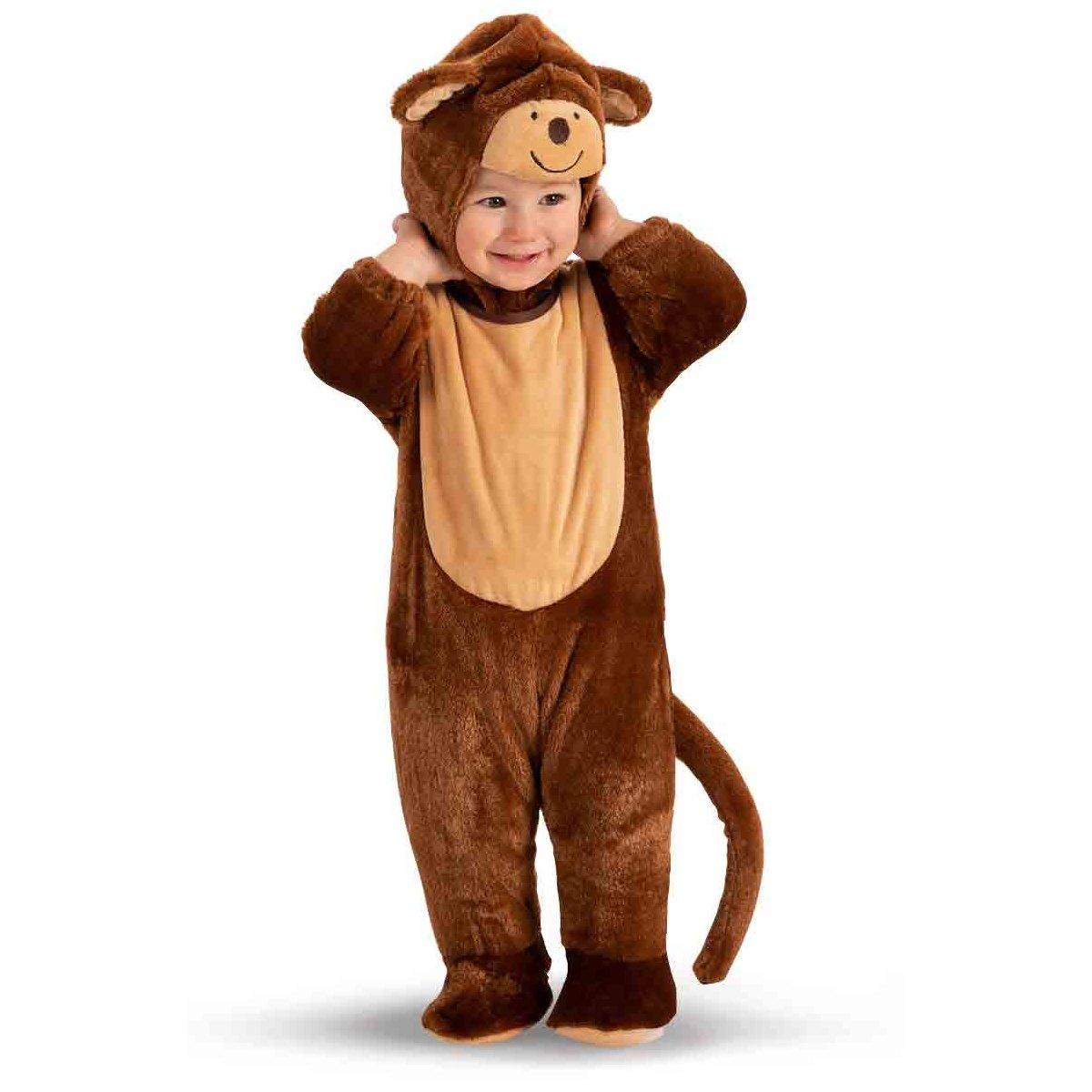 Costume da Bebè Scimmietta 6/12 Mesi