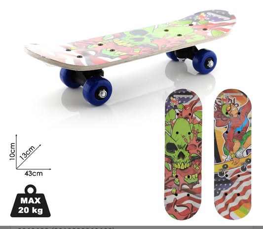 🔵Skateboard 43 cm