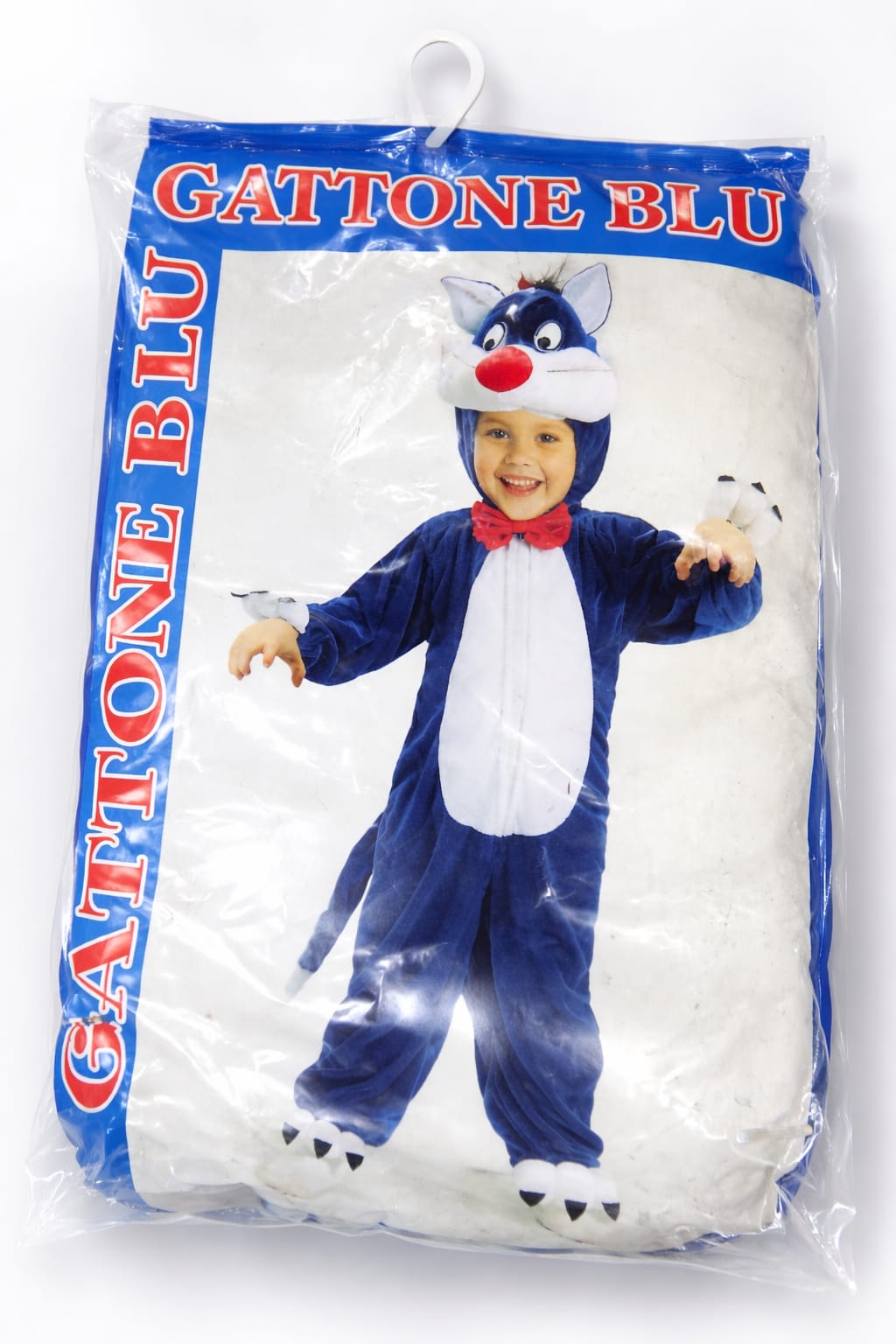 Costume Bambino Gattone Blu