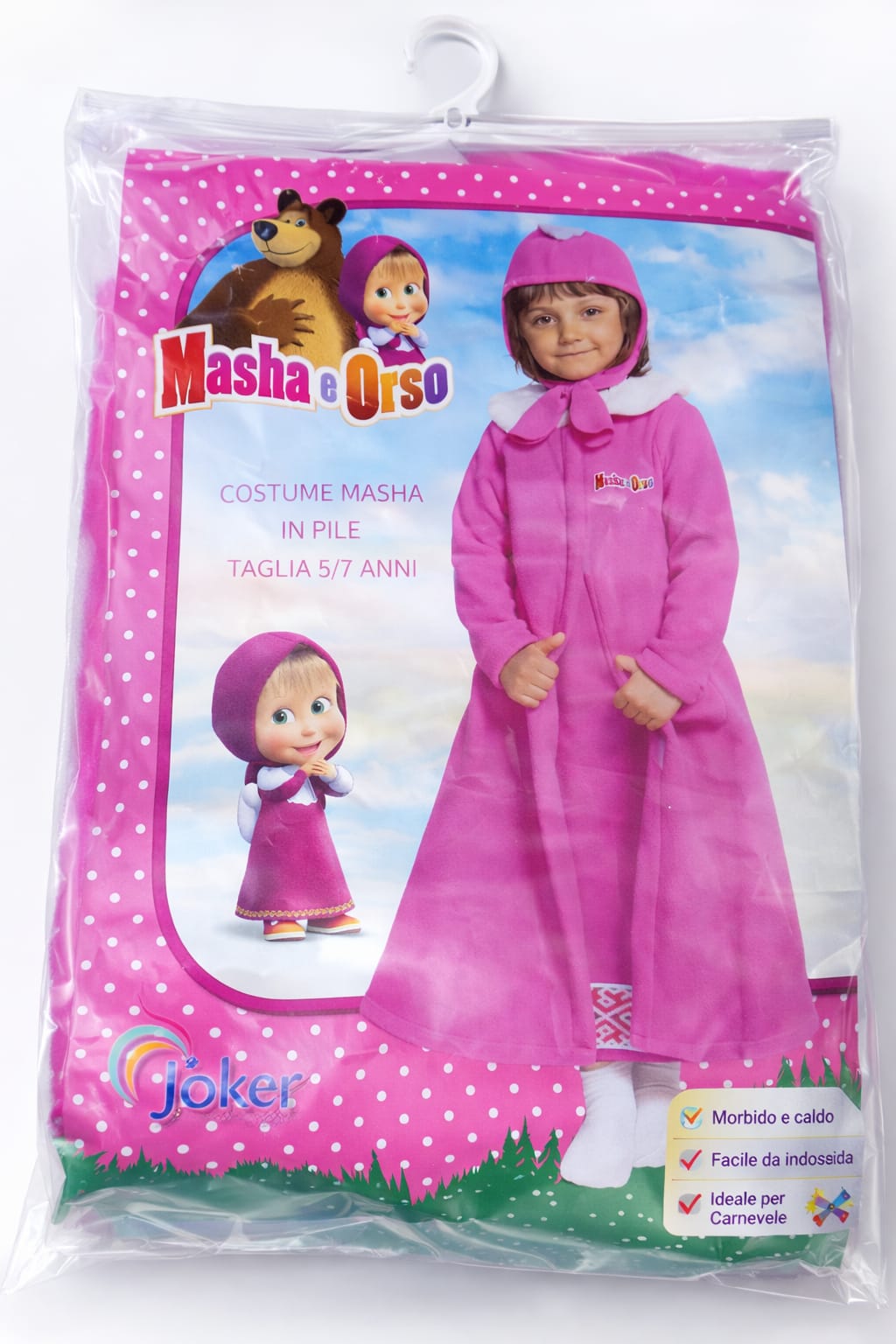 Costume Masha 5/7 Anni