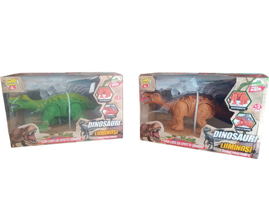 🔵 Dinosauro Luminoso con suoni e movimento