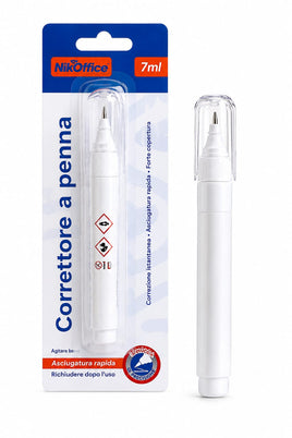 Correttore a Penna NikOffice 7 ml – Vendita Singola