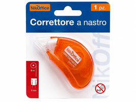 Correttore a nastro NikOffice 5 mm x 6 m